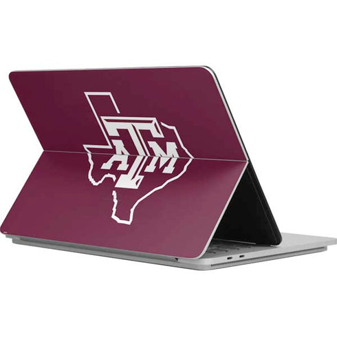 Texas A&M University Black Logo Surface Laptop Studio Skin
