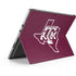 Texas A&M University Black Logo Surface Pro 8 Skin