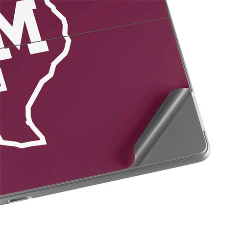 Texas A&M University Black Logo Surface Pro 8 Skin