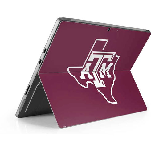 Texas A&M University Black Logo Surface Pro 9 Skin