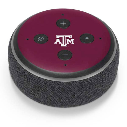 Texas A&M University TAM Amazon Echo Dot Skin