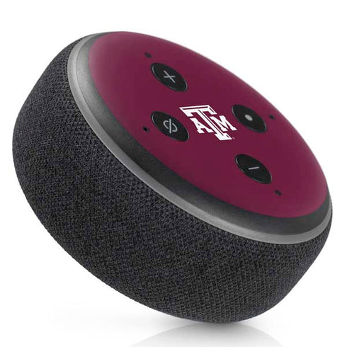 Texas A&M University TAM Amazon Echo Dot Skin
