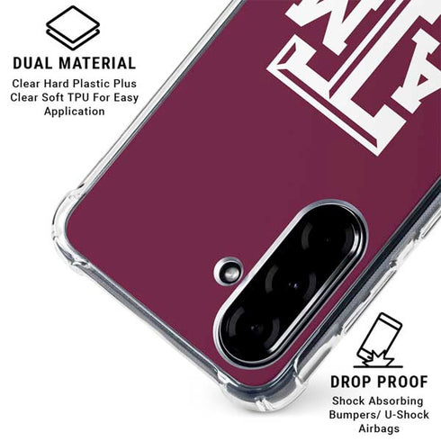Texas A&M University TAM Galaxy A36 5G Clear Case