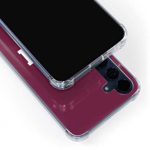 Texas A&M University TAM Galaxy A55 5G Clear Case