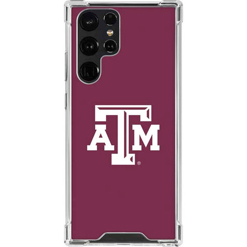 Texas A&M University TAM Galaxy S23 Ultra Clear Case