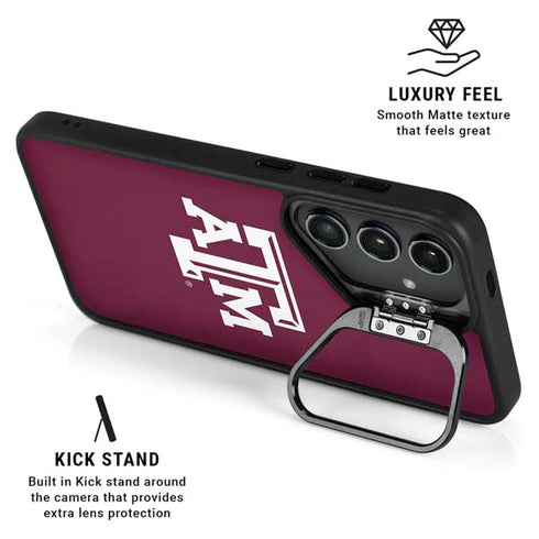 Texas A&M University TAM Galaxy S25 Kickstand Case
