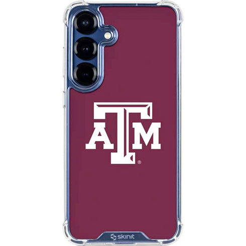 Texas A&M University TAM Galaxy S25 FE Clear Case