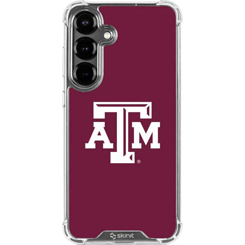 Texas A&M University TAM Galaxy S26 Clear Case