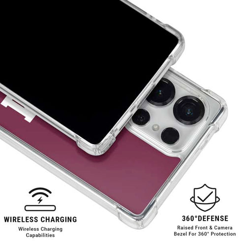 Texas A&M University TAM Galaxy S26 Ultra Clear Case