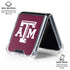 Texas A&M University TAM Galaxy Z Flip6 Clear Case