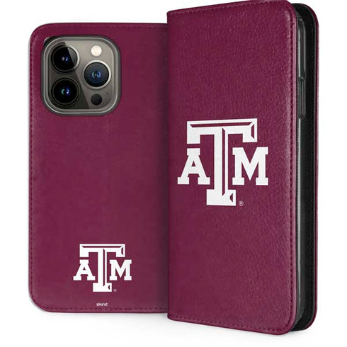 Texas A&M University TAM iPhone 13 Pro Folio Case