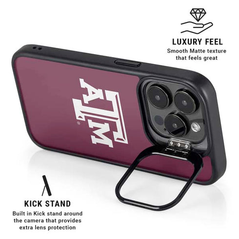 Texas A&M University TAM iPhone 13 Pro Max Kickstand Case
