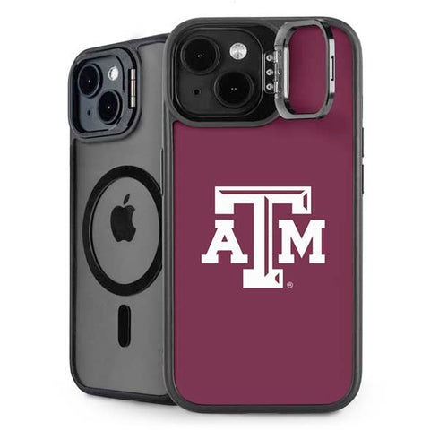 Texas A&M University TAM iPhone 15 Plus Kickstand Case
