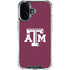 Texas A&M University TAM iPhone 16 Clear Case
