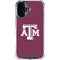 Texas A&M University TAM iPhone 16 Plus Clear Case