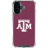 Texas A&M University TAM iPhone 16 Plus Clear Case