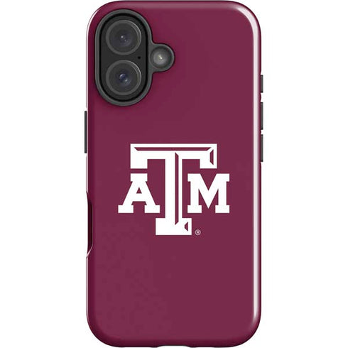 Texas A&M University TAM iPhone 16 Plus Impact Case