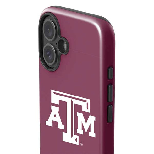 Texas A&M University TAM iPhone 16 Plus Impact Case