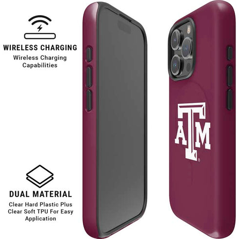 Texas A&M University TAM iPhone 16 Pro Max Magsafe Impact Case