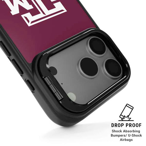 Texas A&M University TAM iPhone 17 Pro Kickstand Case