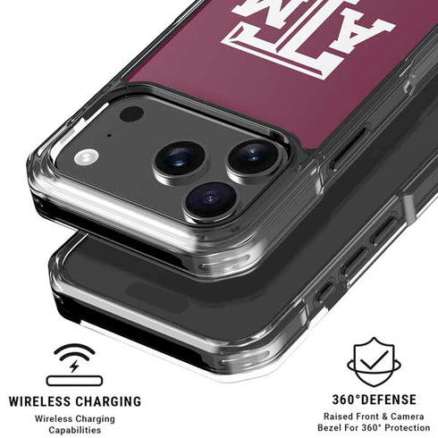 Texas A&M University TAM iPhone 17 Pro Max Clear Case