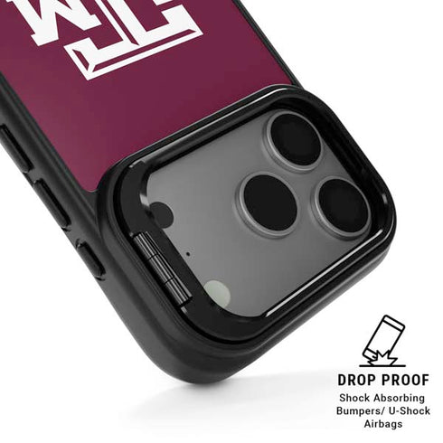 Texas A&M University TAM iPhone 17 Pro Max Kickstand Case