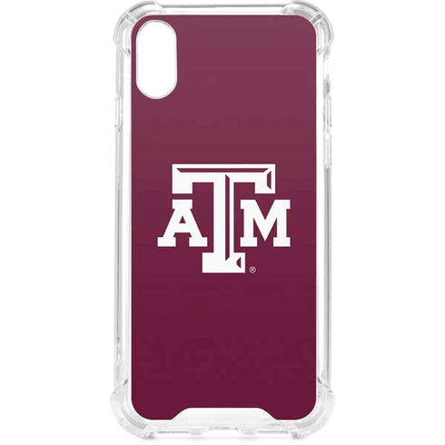 Texas A&M University TAM iPhone XS Clear Case