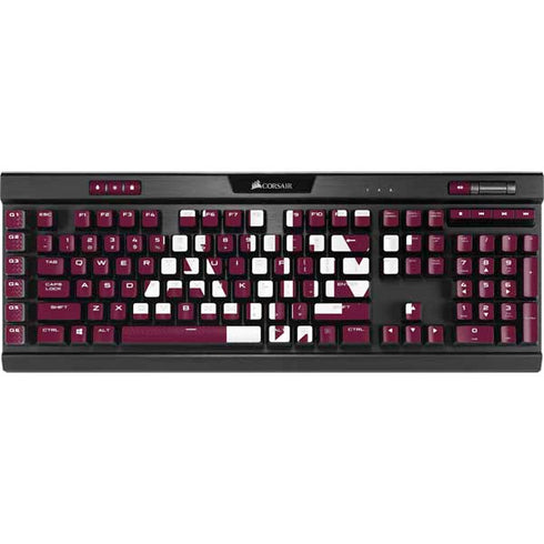 Texas A&M University TAM K95 RGB PLATINUM Mechanical Gaming Keyboard Skin