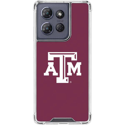 Texas A&M University TAM Moto G 5G (2025) Clear Case