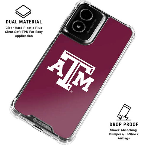 Texas A&M University TAM Moto G Power 5G (2024) Clear Case