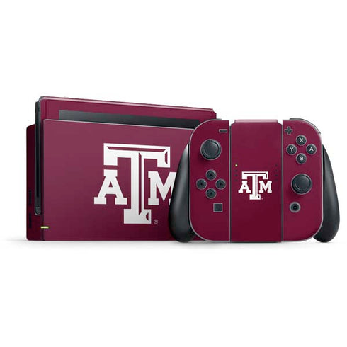 Texas A&M University TAM Nintendo Skins
