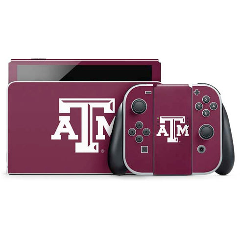 Texas A&M University TAM Nintendo Skins