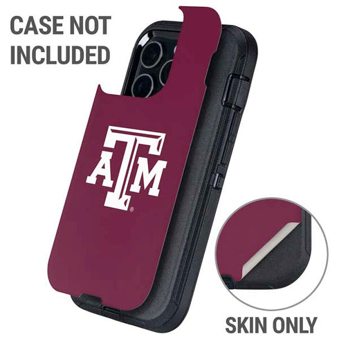 Texas A&M University TAM Otterbox Defender iPhone Skin