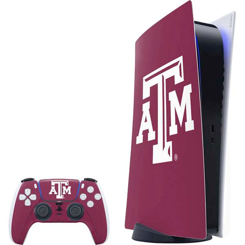 Texas A&M University TAM PlayStation PS5 Skins