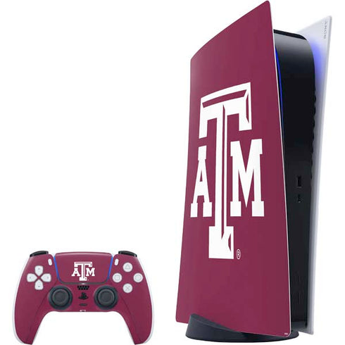 Texas A&M University TAM PlayStation PS5 Skins