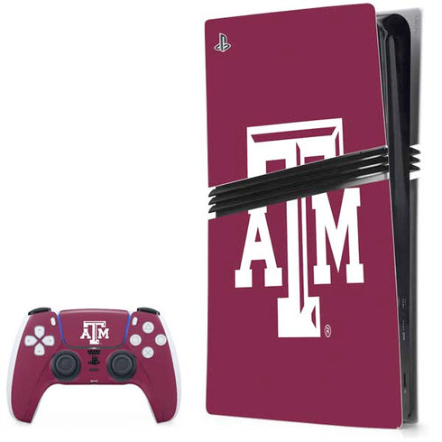 Texas A&M University TAM PlayStation PS5 Skins