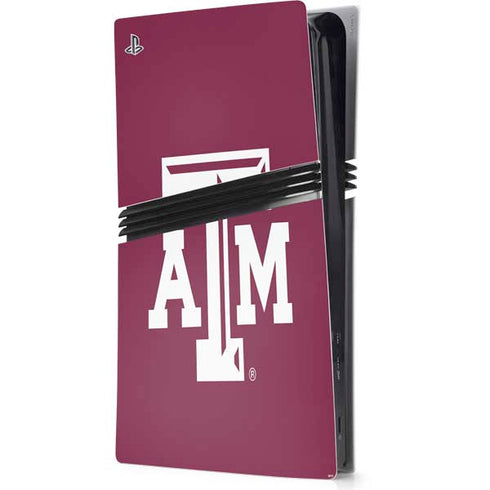 Texas A&M University TAM PS5 Pro Console Skin