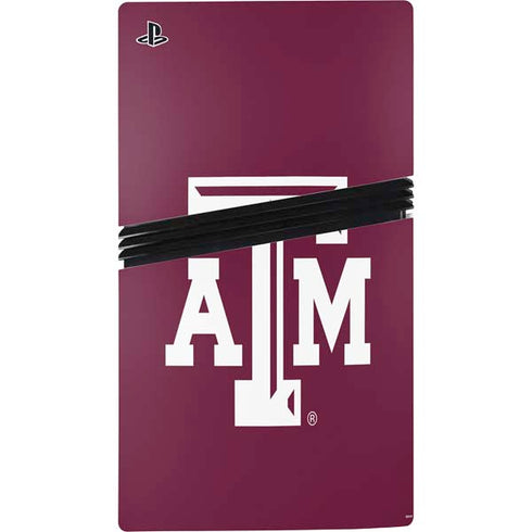 Texas A&M University TAM PS5 Pro Console Skin