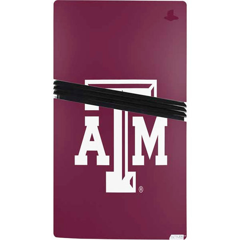 Texas A&M University TAM PS5 Pro Console Skin