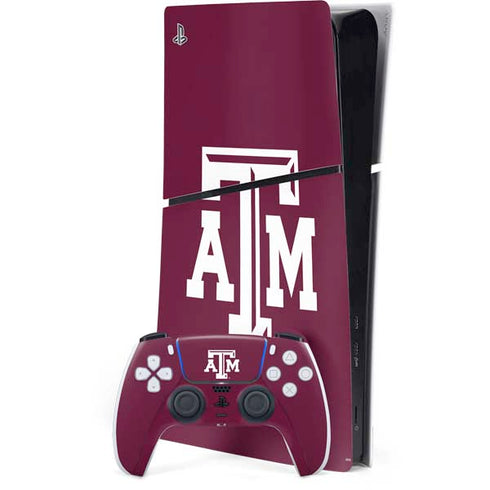 Texas A&M University TAM PlayStation PS5 Skins