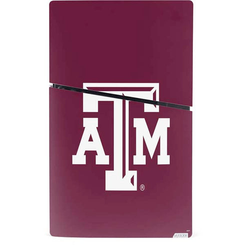 Texas A&M University TAM PS5 Slim Digital Edition Console Skin