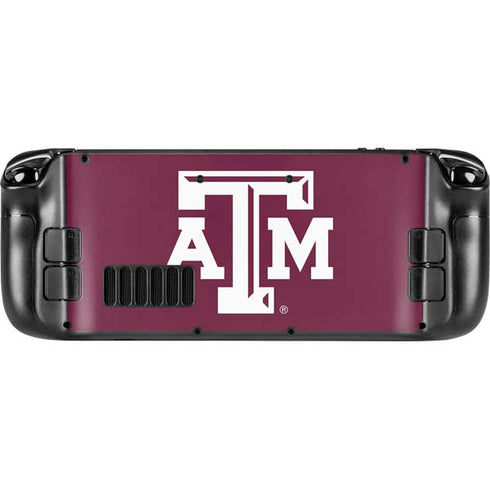 Texas A&M University TAM Steam Deck Handheld Gaming Computer Skin