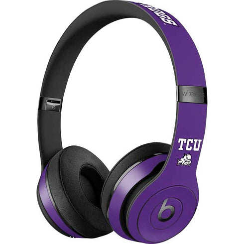 Texas Christian University Mascot Beats Solo 3 Wireless Skin
