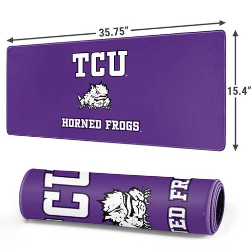 Texas Christian University Mascot Gaming Mouse Pad