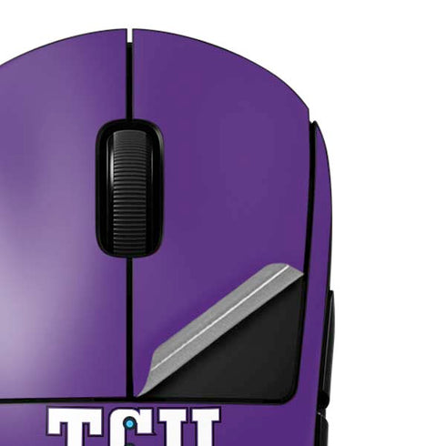 Texas Christian University Mascot G Pro Wireless Gaming Mouse Skin