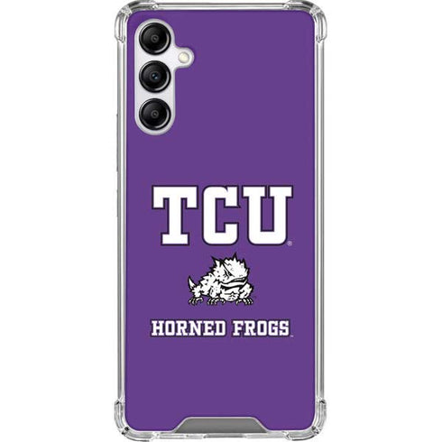 Texas Christian University Mascot Galaxy A14 5G Clear Case