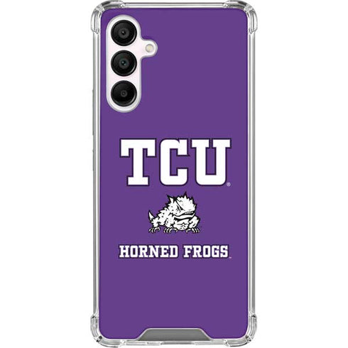 Texas Christian University Mascot Galaxy A16 5G Clear Case