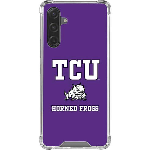 Texas Christian University Mascot Galaxy A17 Clear Case