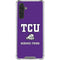 Texas Christian University Mascot Galaxy A17 Clear Case