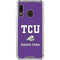 Texas Christian University Mascot Galaxy A30 Clear Case